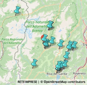 Mappa Via IV Novembre, 38080 Vigo Rendena TN, Italia (15.855)