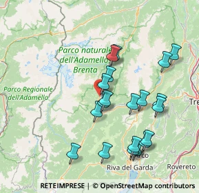 Mappa Via IV Novembre, 38080 Vigo Rendena TN, Italia (14.9935)