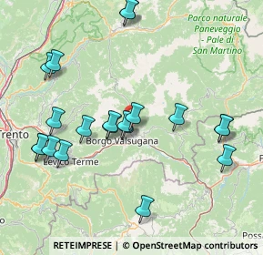 Mappa Localita' Salvaori, 38050 Telve TN, Italia (16.5395)