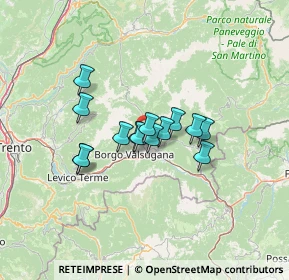 Mappa Localita' Salvaori, 38050 Telve TN, Italia (8.9)