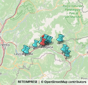 Mappa Localita' Salvaori, 38050 Telve TN, Italia (8.54438)
