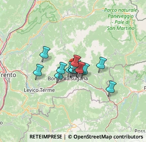 Mappa Localita' Salvaori, 38050 Telve TN, Italia (6.90714)