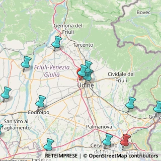 Mappa Via Mantova, 33100 Udine UD, Italia (23.44923)