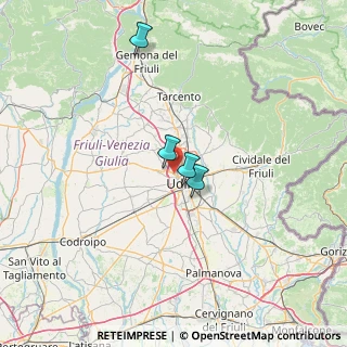 Mappa Via Mantova, 33100 Udine UD, Italia (54.51143)