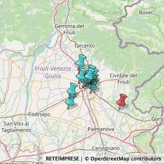 Mappa Via Mantova, 33100 Udine UD, Italia (5.985)