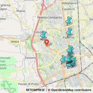 Mappa Via Mantova, 33100 Udine UD, Italia (2.34333)