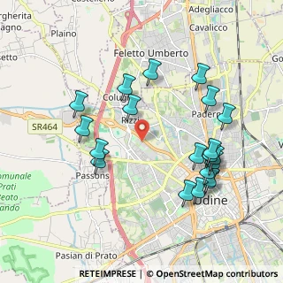 Mappa Via Mantova, 33100 Udine UD, Italia (2.02)