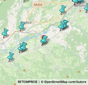 Mappa Cavalsico inferiore, 32026 Trichiana BL, Italia (5.988)