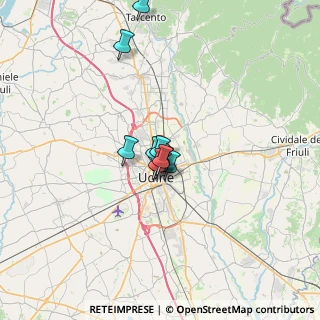 Mappa Via Gian Domenico Bertoli, 33100 Udine UD, Italia (4.03818)