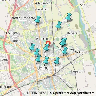 Mappa Via Gian Domenico Bertoli, 33100 Udine UD, Italia (1.71077)