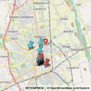 Mappa Via Gian Domenico Bertoli, 33100 Udine UD, Italia (1.761)