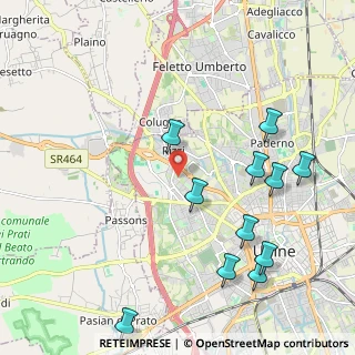 Mappa Via Lombardia, 33100 Udine UD, Italia (2.39818)