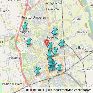 Mappa Ospedale Santa Maria della misericordia, 33100 Udine UD, Italia (1.79643)