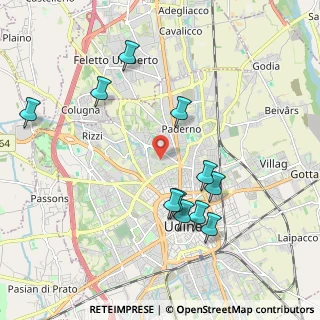 Mappa Ospedale Santa Maria della misericordia, 33100 Udine UD, Italia (2.02636)