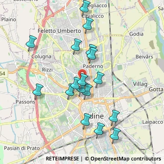Mappa Ospedale Santa Maria della misericordia, 33100 Udine UD, Italia (1.88294)