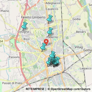 Mappa Ospedale Santa Maria della misericordia, 33100 Udine UD, Italia (1.75429)