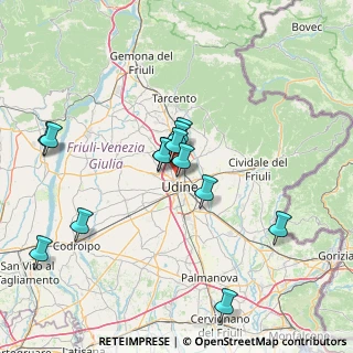 Mappa Ospedale Santa Maria della misericordia, 33100 Udine UD, Italia (14.37462)