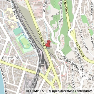 Mappa Via del Brennero, 98, 38122 Trento, Trento (Trentino-Alto Adige)