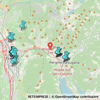Mappa T Loc Cirè, 38057 Pergine Valsugana TN, Italia (4.914)