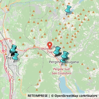 Mappa T Loc Cirè, 38057 Pergine Valsugana TN, Italia (4.674)