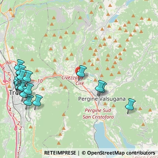 Mappa T Loc Cirè, 38057 Pergine Valsugana TN, Italia (5.8505)