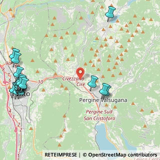 Mappa T Loc Cirè, 38057 Pergine Valsugana TN, Italia (6.256)