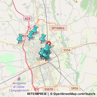 Mappa Via Don Giovanni Bosco, 33100 Udine UD, Italia (2.48091)