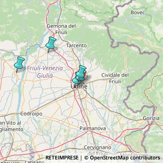 Mappa Via Don Giovanni Bosco, 33100 Udine UD, Italia (46.88167)
