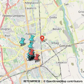 Mappa Via Don Giovanni Bosco, 33100 Udine UD, Italia (2.085)