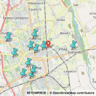 Mappa Via Don Giovanni Bosco, 33100 Udine UD, Italia (2.37273)