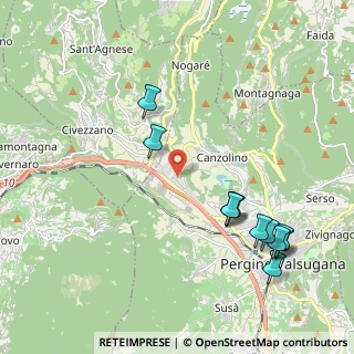 Mappa Via Artigiani, 38057 Pergine Valsugana TN, Italia (2.30909)