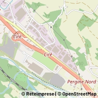 Kaart Pergine Valsugana