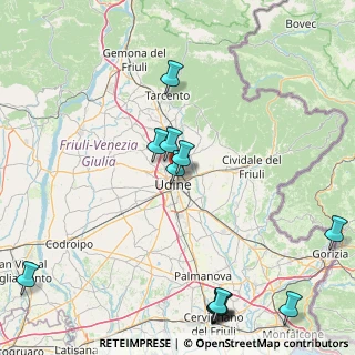 Mappa Via Capodistria, 33100 Udine UD, Italia (21.32692)