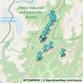 Mappa Via ai castagni, 38094 Porte di Rendena TN, Italia (6.39941)