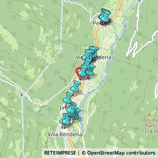 Mappa Via ai castagni, 38094 Porte di Rendena TN, Italia (0.91)
