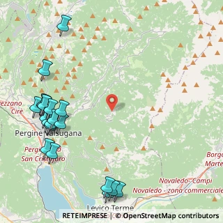 Mappa Maso Frunt, 38057 Pergine Valsugana TN, Italia (5.733)