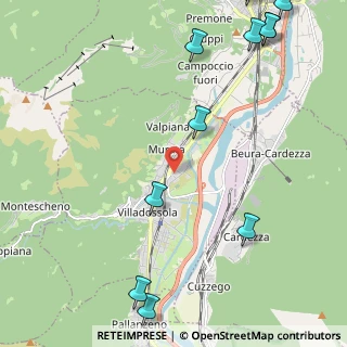 Mappa Via della Tecnica, 28844 Villadossola VB, Italia (3.821)