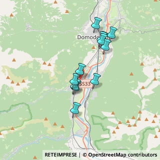 Mappa Via dell'Industria, 28844 Villadossola VB, Italia (3.04333)