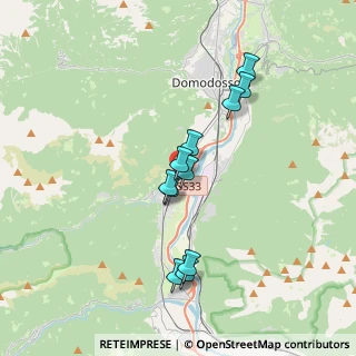 Mappa Via dell'Industria, 28885 Piedimulera VB, Italia (3.06)