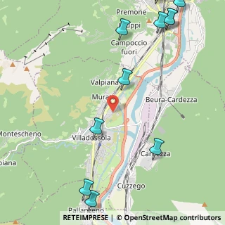 Mappa Via dell'Industria, 28844 Villadossola VB, Italia (3.775)
