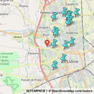 Mappa Via Lodi, 33100 Udine UD, Italia (2.31875)