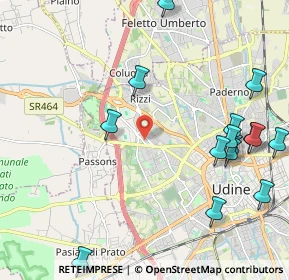 Mappa Via Lodi, 33100 Udine UD, Italia (2.68625)