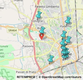 Mappa Via Lodi, 33100 Udine UD, Italia (2.1975)