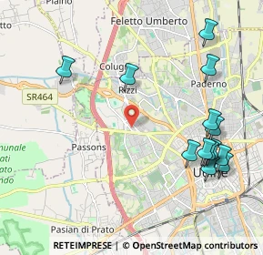 Mappa Via Lodi, 33100 Udine UD, Italia (2.41385)