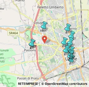 Mappa Via Lodi, 33100 Udine UD, Italia (2.00077)