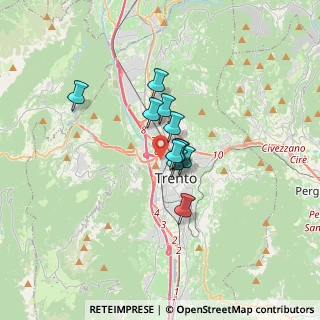Mappa Via Caio Valerio Mariano, 38122 Trento TN, Italia (1.97182)