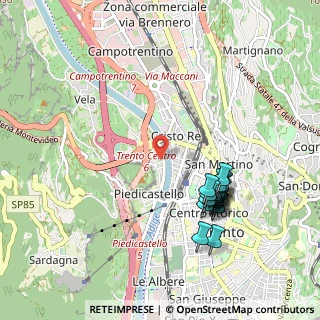 Mappa Via Caio Valerio Mariano, 38122 Trento TN, Italia (0.995)