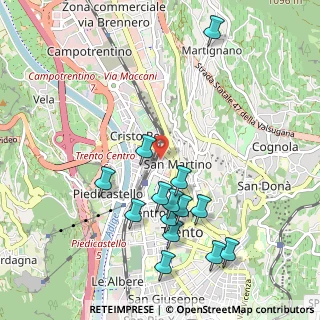 Mappa Trento TN, Italia (1.06929)