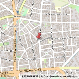 Mappa Via Gen. Antonio Cantore, 53, 33100 Udine, Udine (Friuli-Venezia Giulia)