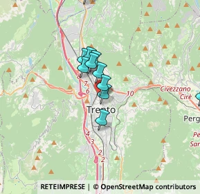 Mappa Via Jacopo Aconcio, 38121 Trento TN, Italia (4.57)